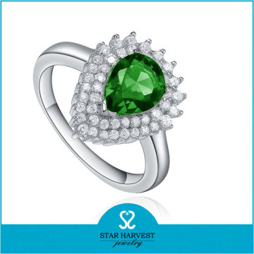 lastest grade green CZ hurrem sultan ring