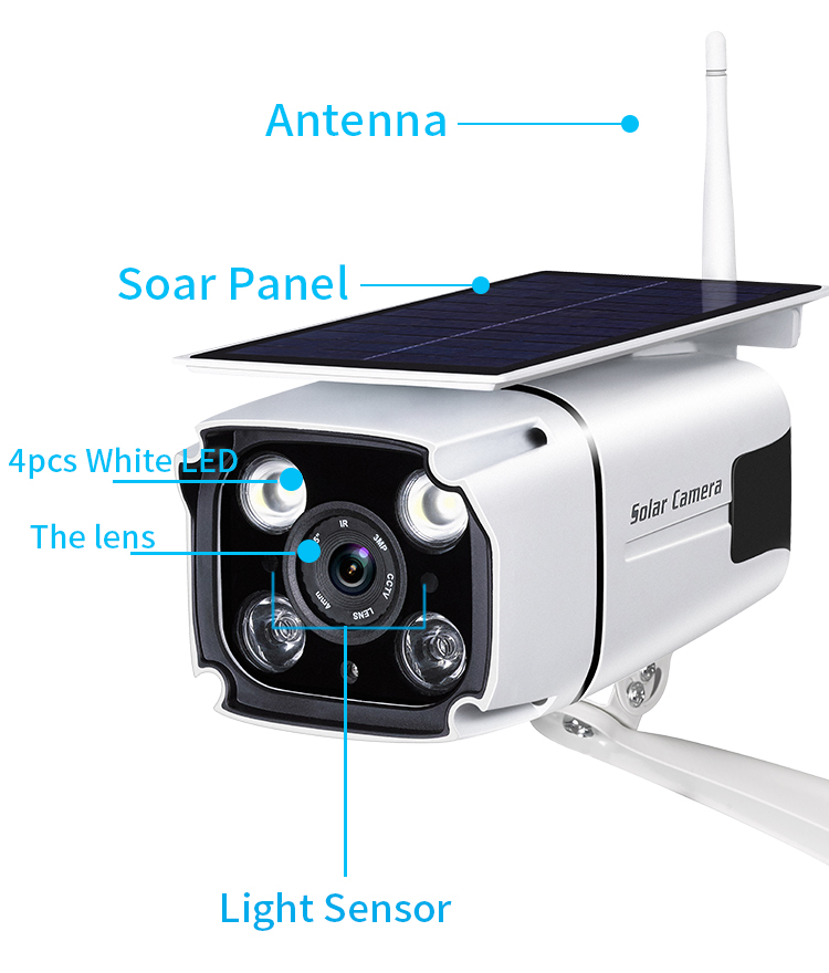 Solar Battery Camera