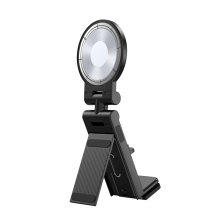 Portable Magnetic Airplane Phone Holder Clamp - Foldable & Adjustable Travel Stand