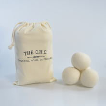 Premium White New Zealand Organic Tumble Wool Dryer Balls for Eco-Friendly Laundry Drying
