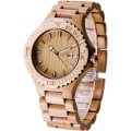 Custom Full Sandalwood Quartz Watch