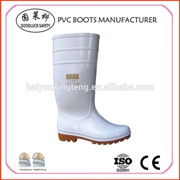 Smashproof PVC Knee High Boots S4/S5, Safety PVC Boots