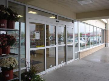 apartment corridor sliding door