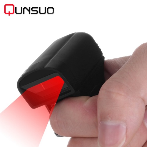 High scanning speed finger ring barcode/QR code scanner