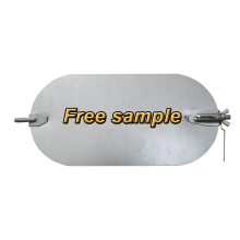 Galvanized Steel HVAC Damper Accessories with Standard Blade for Air Vents