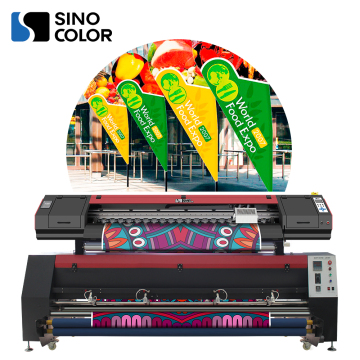 SinoColor 3.2m 2400dpi i3200 Printheads DTF Sublimation Printer