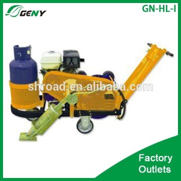 Manual heat spraying gun