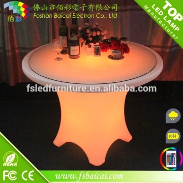 CE&ROHS certification illuminated led light table decoration/led light table