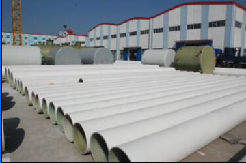 FRP process pipe for water delivery and desalination