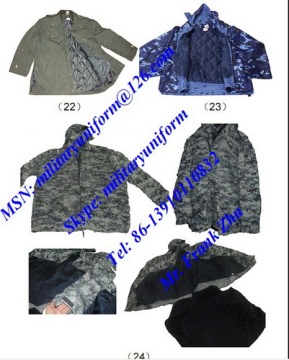 Military Anti-Irradiation IRR Camouflage M65 Jacket Parka Jacket Combat Jacket Flight Jacket M65 Winter Coat