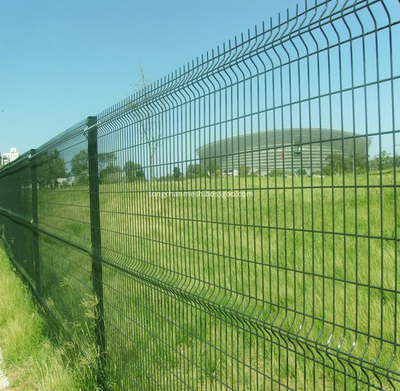 Lapangan Terbang Welded Metal Mesh Fencing Net