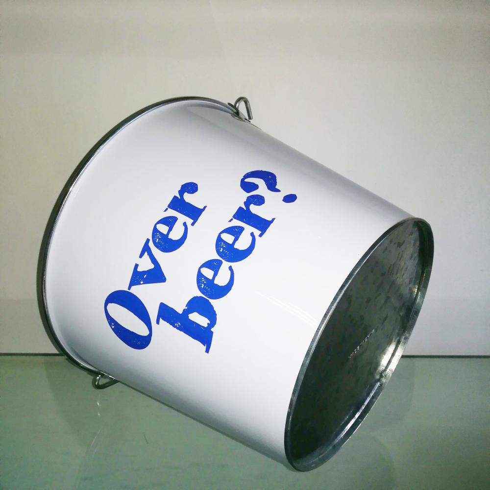 beer metal bucket