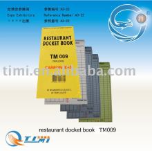 restaurant docket book,take away docket book,duplicate forms