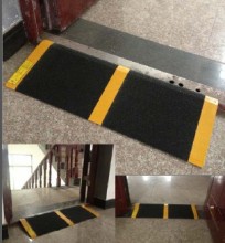 aluminium threshold kerb ramp