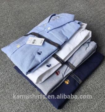 Factory Wholesale Shirts Oxford Shirt Mens Button Down Shirts
