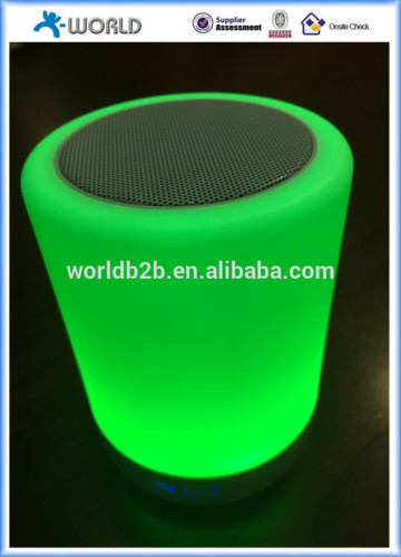 7-color Popular wireless portable music bluetooth speaker