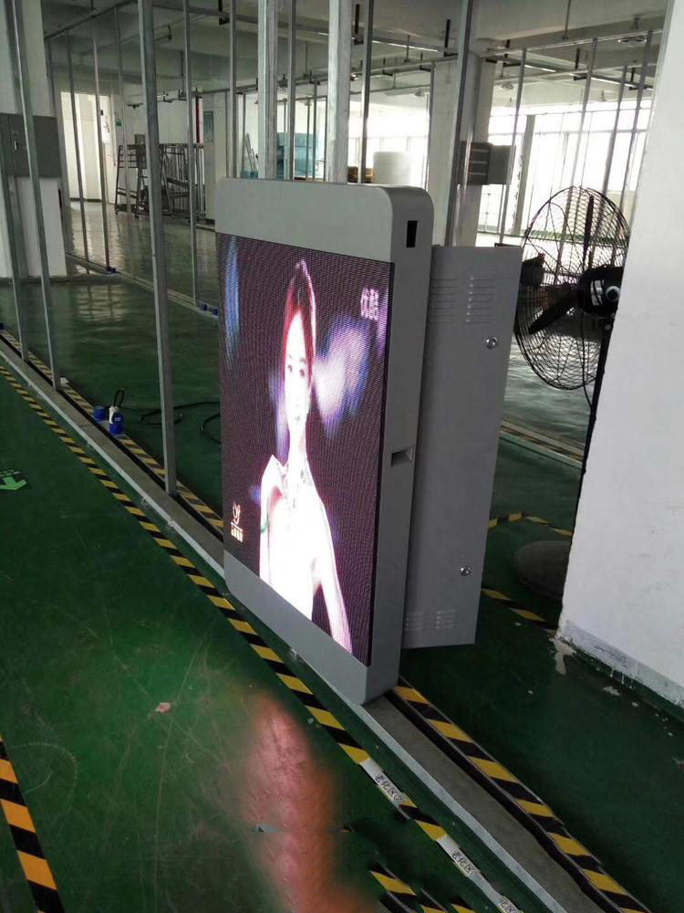 Outdoor Led Wall Billboards Pole Display Wall