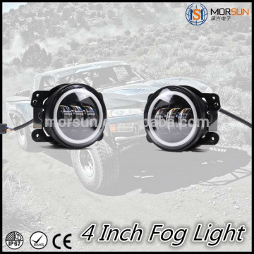 Hot items 4" fog light jeep wrangler halo ring fog light jeep jk fog light motorcycle fog lights