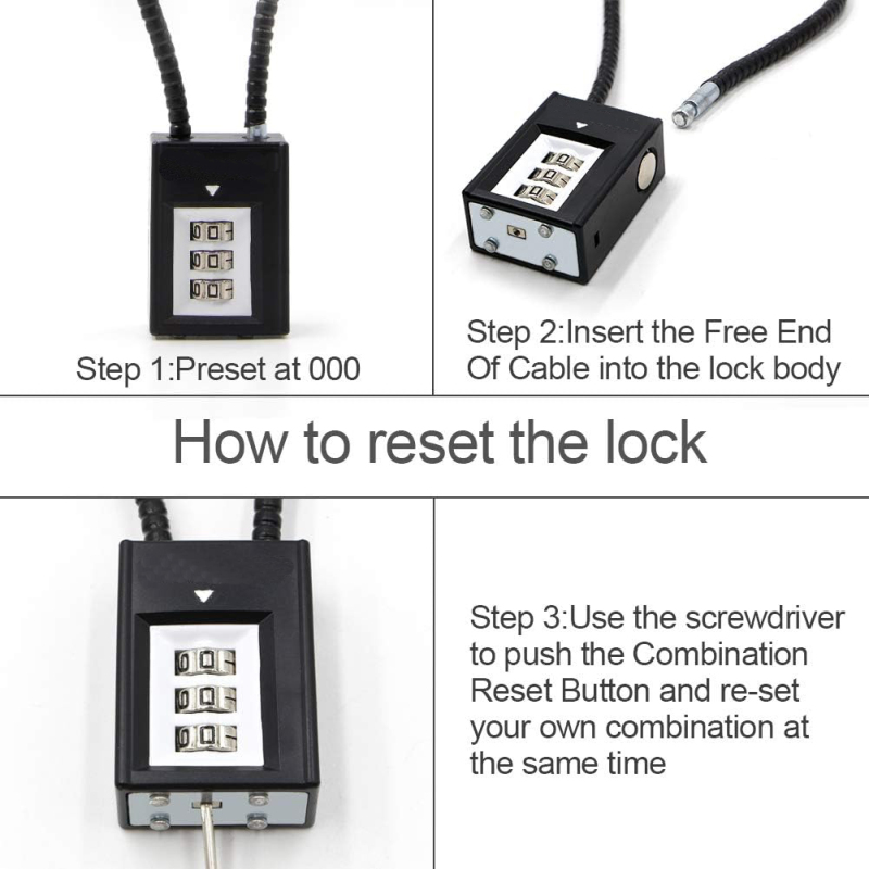 Cable Lock for Multiple Firearms