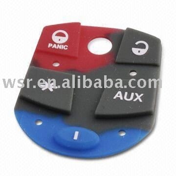 car remote silicone keypad