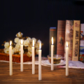 Witte paraffine kaars / velas / bougious