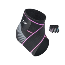 Neoprene Adjustable Elastic Sleeve Gym Fitness Ankle Support Brace