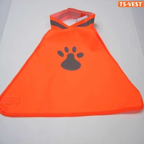 High Visibility Roadway Safety Protection Custom Color Logo Reflective Safety Vest For Pet Dogs