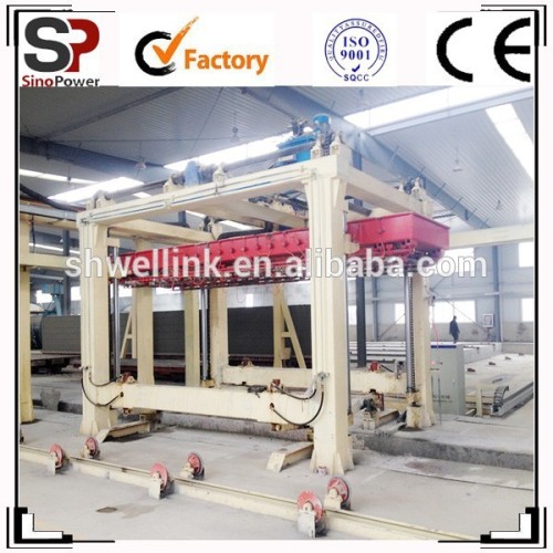 SINOPOWER!Hollow blocks machine,AAC Panel Production Machine,Autoclave Aerated Concrete Panel Making Machine