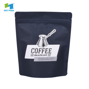 Matte Printed Paper Coffee Doypack Packaging Custom Design