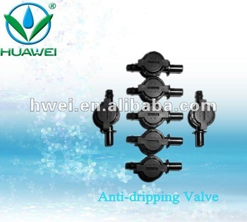 irrigation anti-drip valve