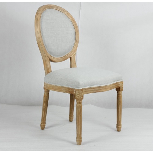 American Style Restaurant Ghost Fabric Dining Chairs