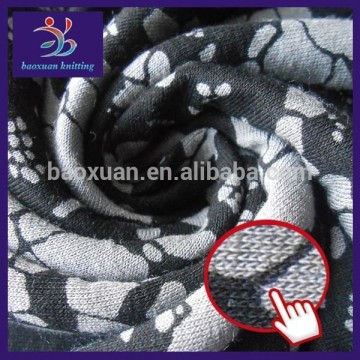 DTY polyester spandex stretch knitted fabric