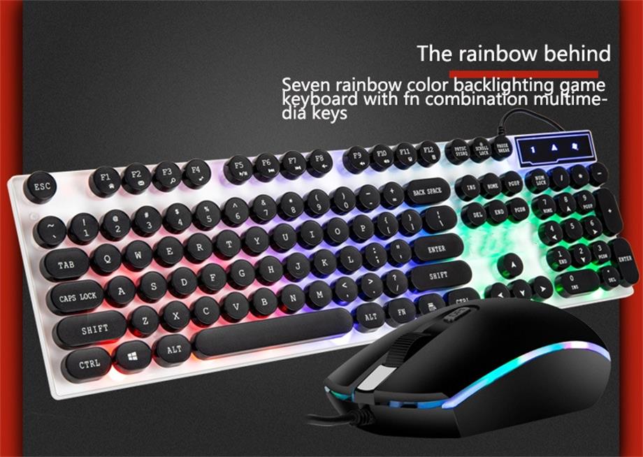 blue light gaming keyboard