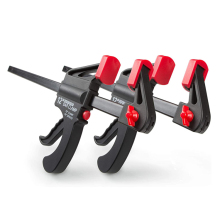 YUHANG 12 Inch Quick Ratchet Bar Clamp / 18 Inch Spreader - Plastic Clamp