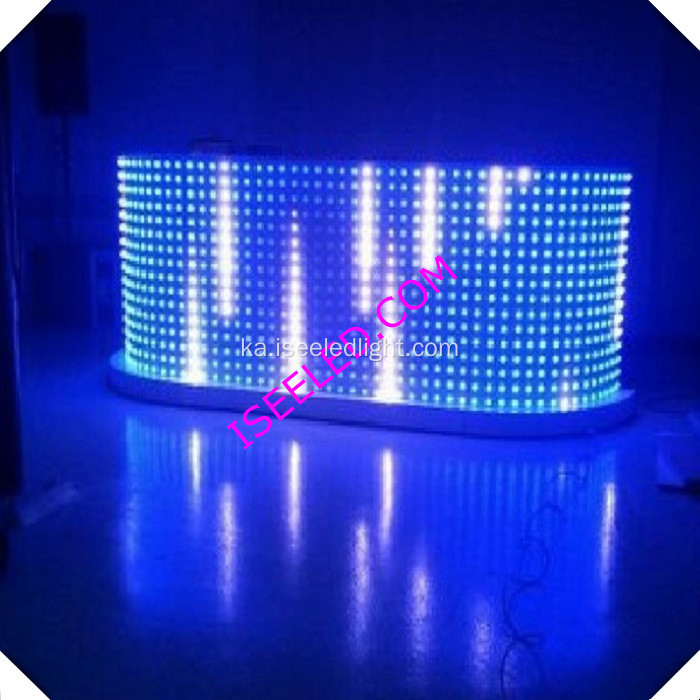 პროგრამირებადი Disco Pixel LED შუქი კლუბის ჭერზე