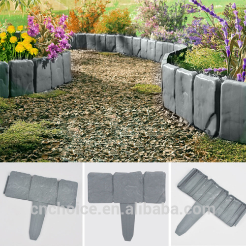 2017 innovative garden supplies lawn edging of durable plastic material