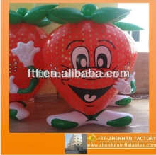 Inflatable Strawberry figure for promiton