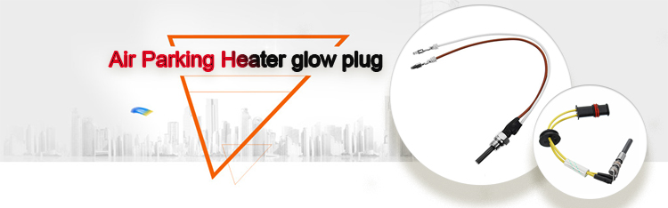 Glow pin ceramic heater for parking heater