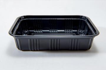 Rectangular Disposable PS Plastic Lunch Box