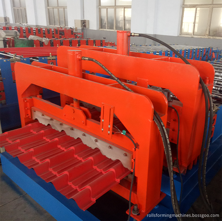 glazed tile machine