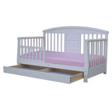 Pine Wood Baby Crib with DrawerNew