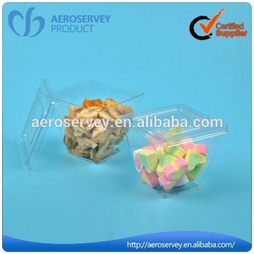 Disposable commercial plastic personalized food containers