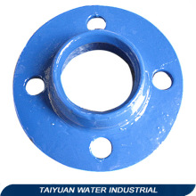 Flex pipe with flat face flange