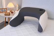 Built-in Cup Holder Reading Pillow