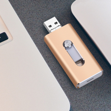 Unidad USB 3 en 1 para iPhone de Apple