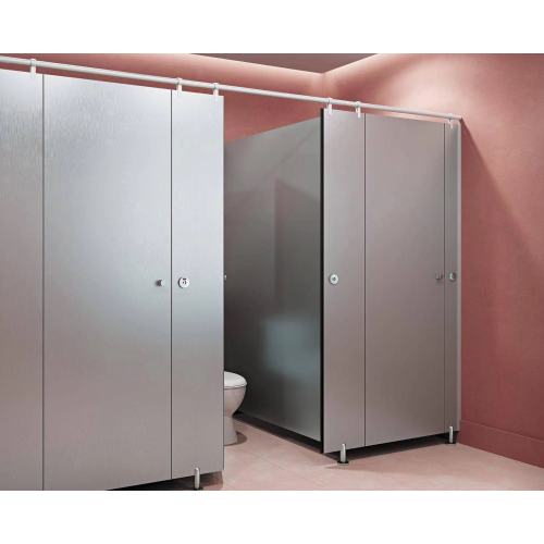 Fashionable rich color hpl public toilet cubicle partition