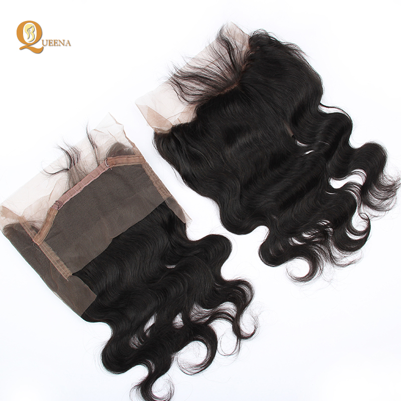 13x4 Lace Frontal Closure Free Part Virgin Remy Human Hair Straight Human Hair Dubai