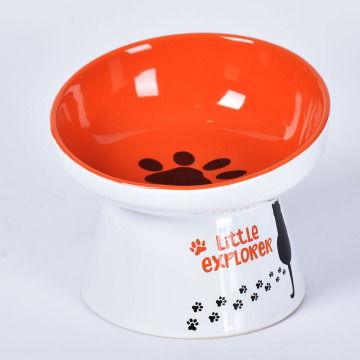 Ciotola doppia per alimenti per animali domestici personalizzata di vendita calda