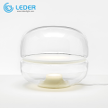 LEDER Clear Glass Small Bed Lamp