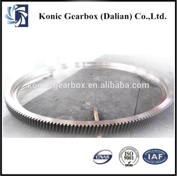 Industrial metal heavy duty ring gear component